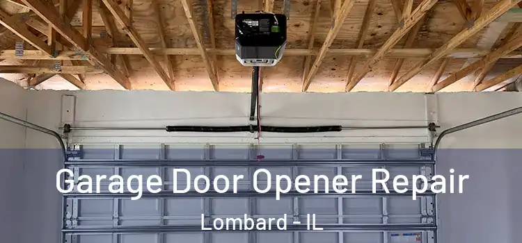  Garage Door Opener Repair Lombard - IL