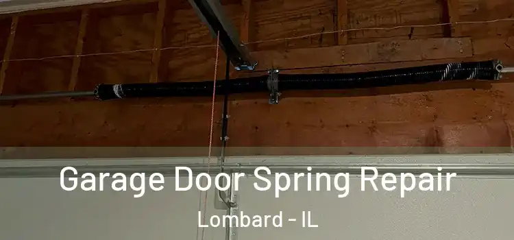  Garage Door Spring Repair Lombard - IL