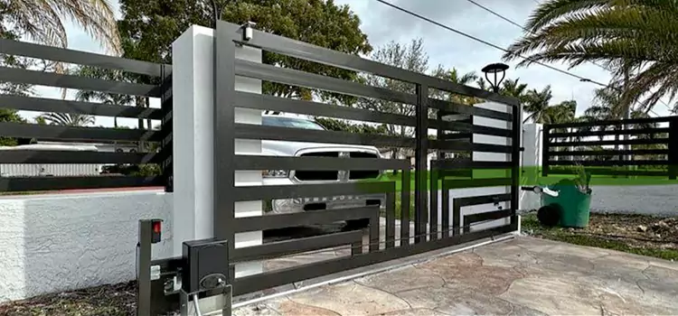 Automatic Driveway Gate Installation Lombard