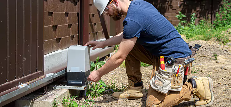 Electric Driveway Gate Installation Lombard