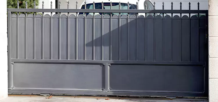 Metal Driveway Gate Installation Lombard