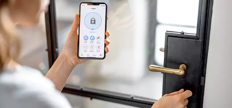 Fingerprint Door Lock Installation Lombard